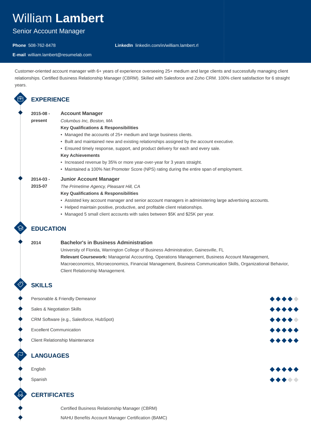  Diamond Resume Cv Template Free Download IMAGESEE
