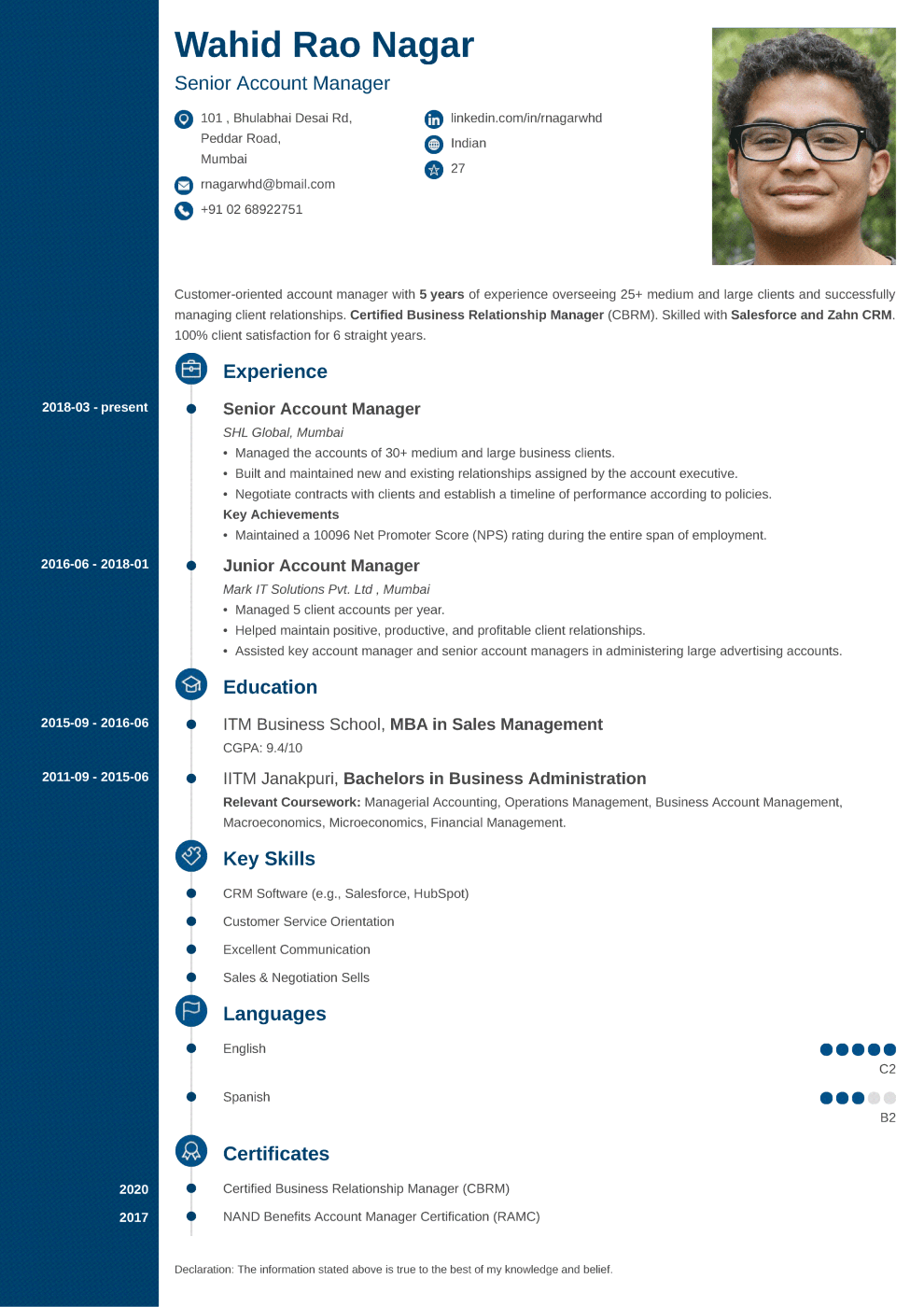 Free CV Maker Create A CV Online Now With ResumeLab