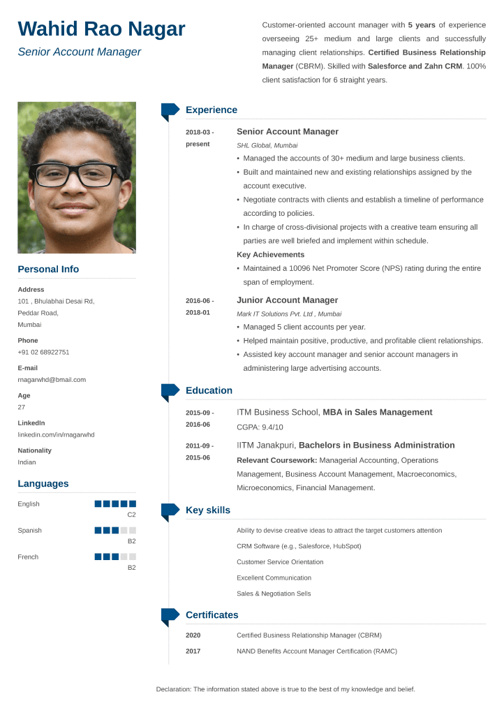Free CV Maker Create A CV Online Now With ResumeLab