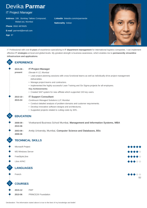 18 professional resume formats fill in the blanks land a job