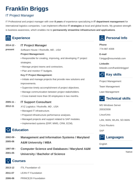build resume for free online