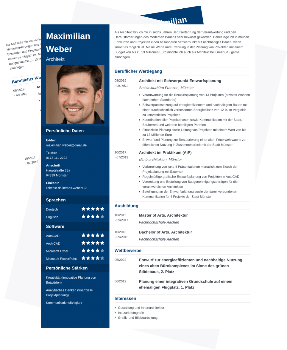 ResumeLab Professioneller CV Und Anschreiben Editor