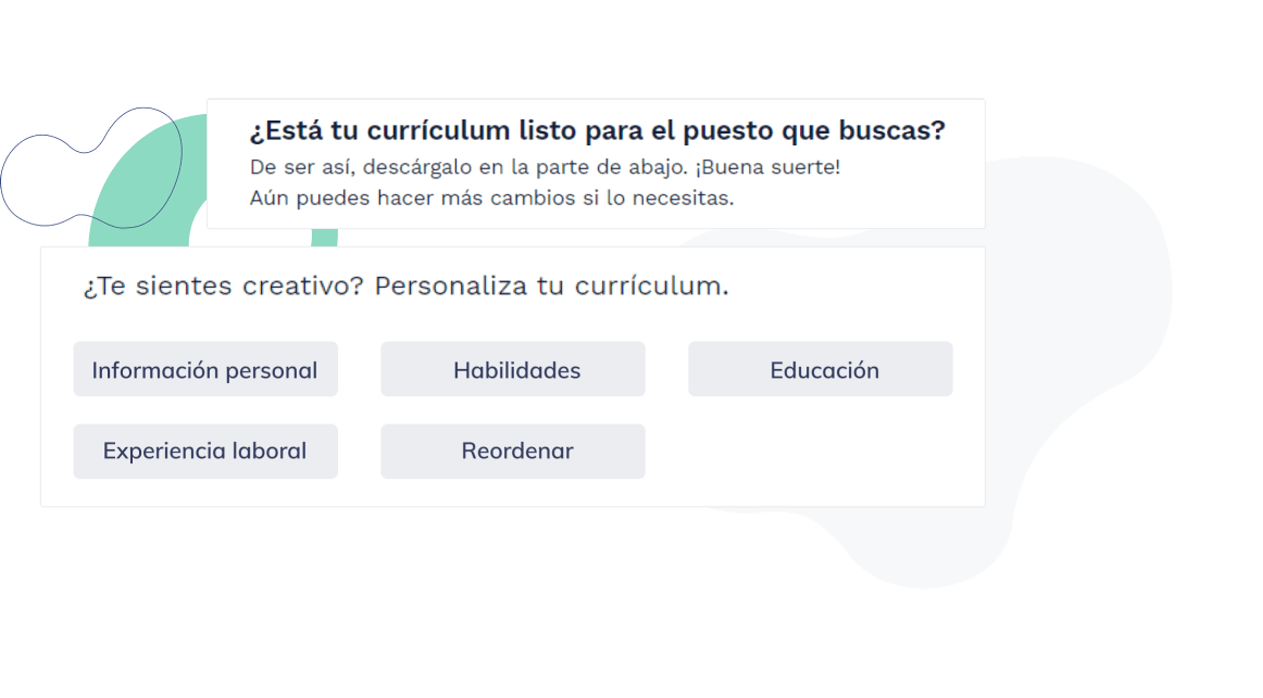 Descargar curriculum