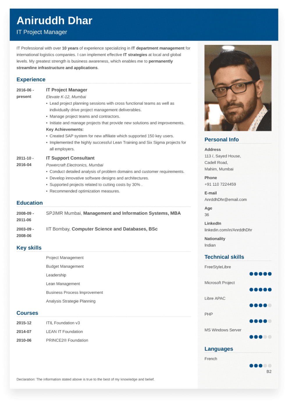 The Best Resume Builder Simple And Quick 