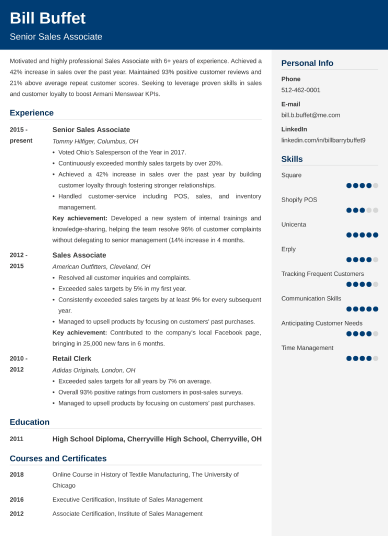 Resume Examples & Samples You Can Use for Free [2024-ready]