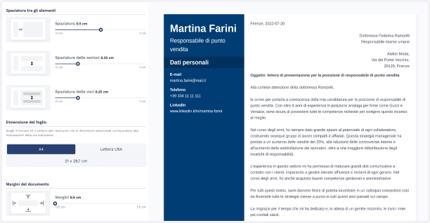 28 modelli di lettera di presentazione per ogni professione 2024