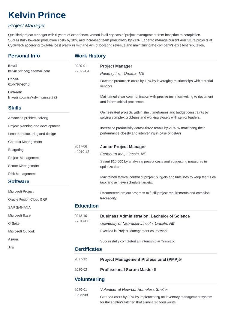 Simple Resume Templates