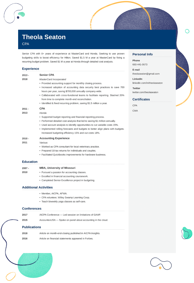 accounting-cv-examples-and-25-writing-tips