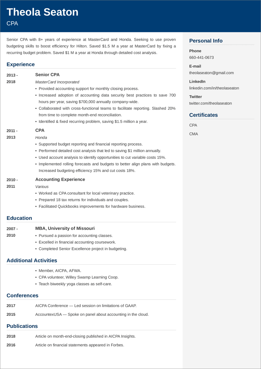 General Accountant Resume from cdn-images.resumelab.com