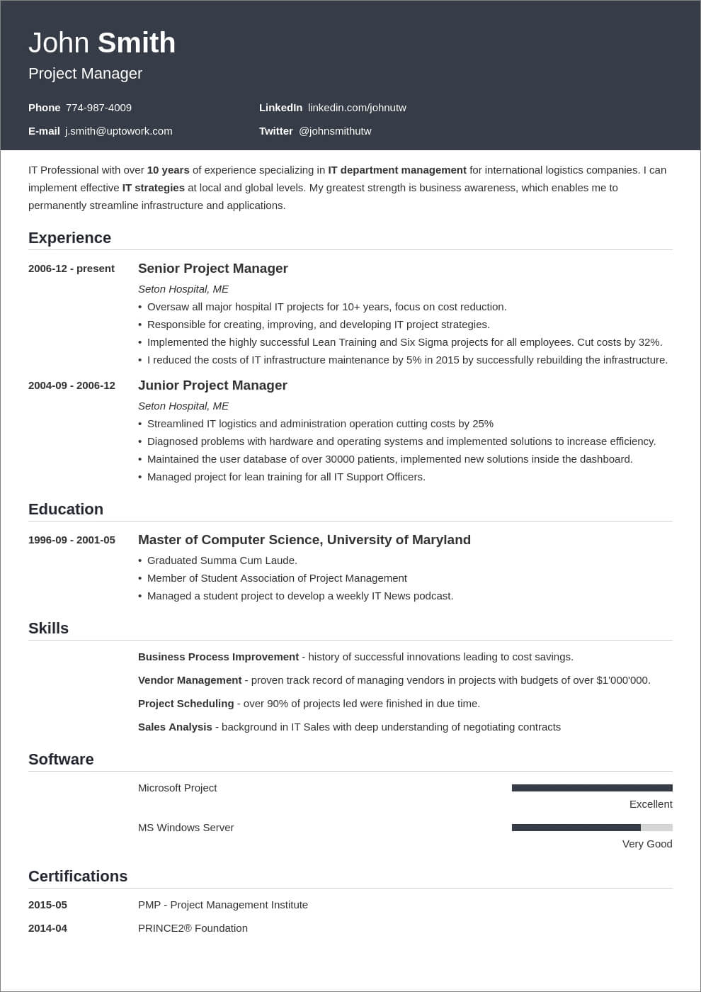 ats-compliant resume template free download