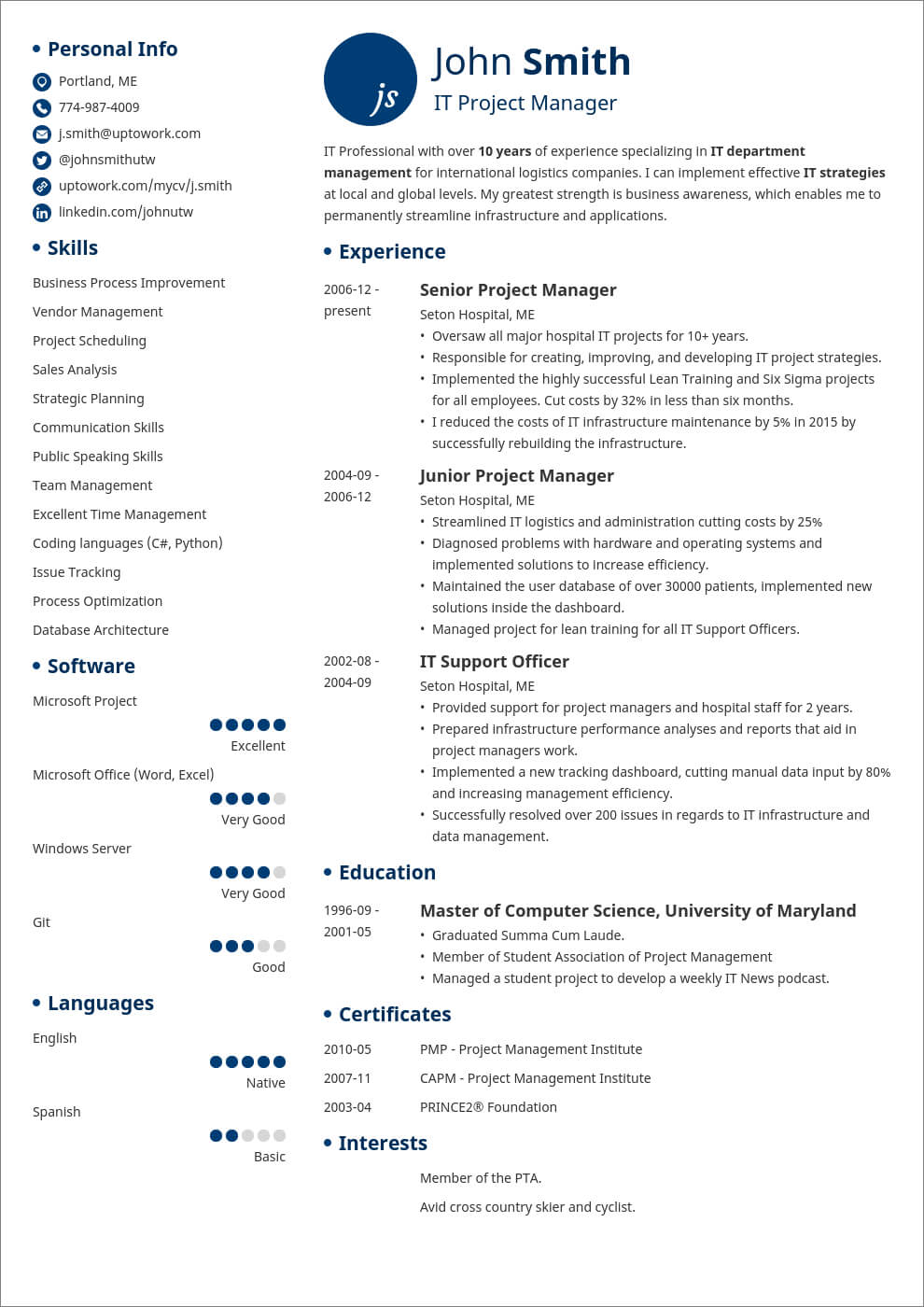 How To Make An ATS Resume Template Examples Guide