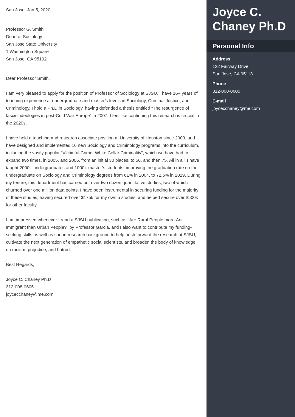 cover letter examples academic template enfold