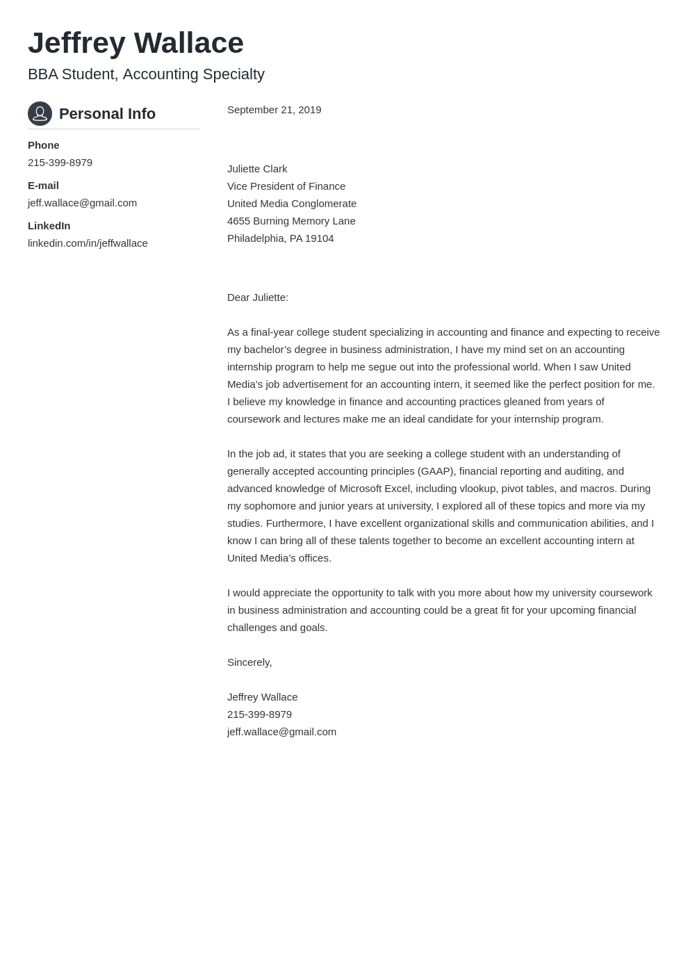 cover letter examples accounting template crisp