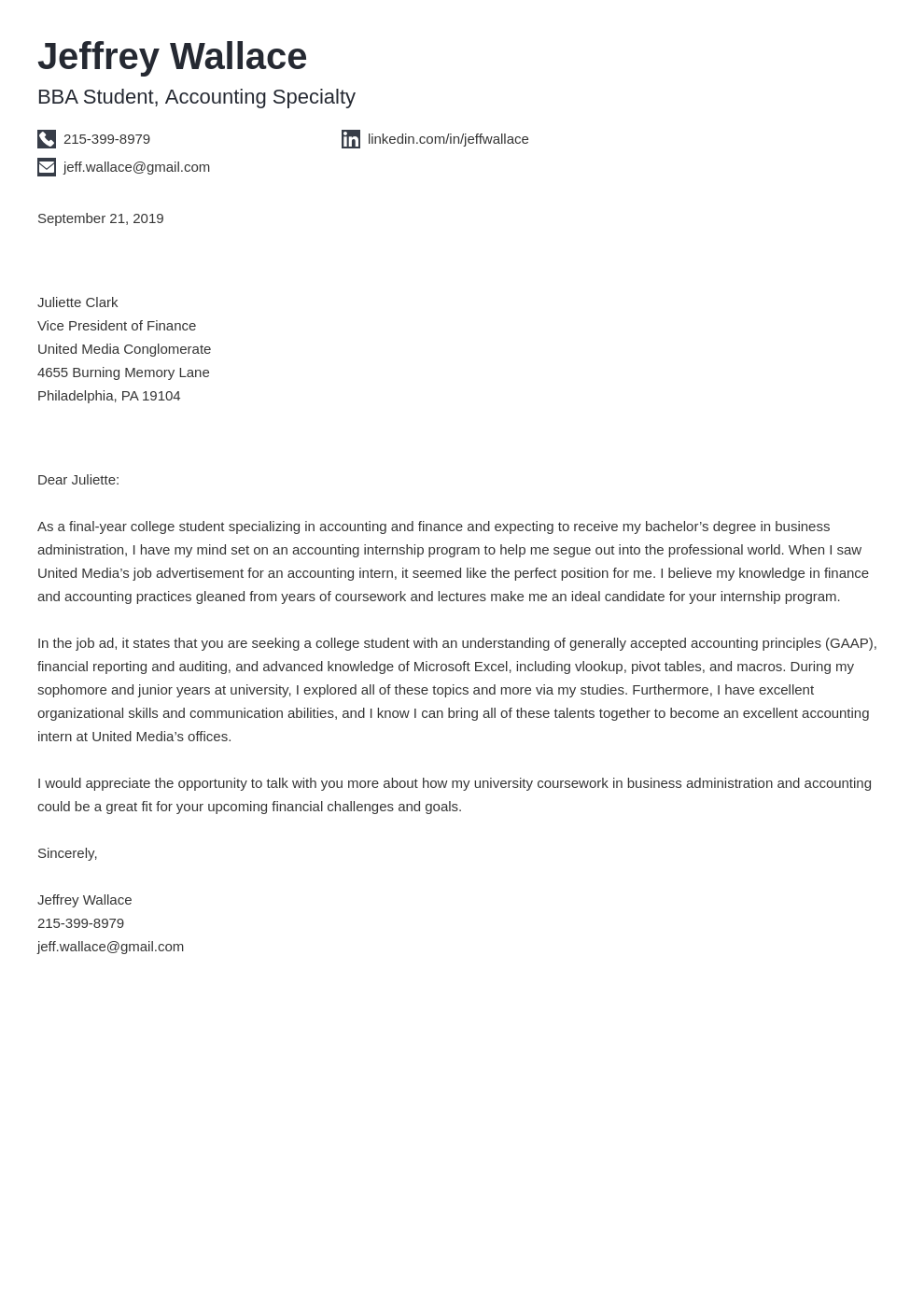 cover letter examples accounting template iconic