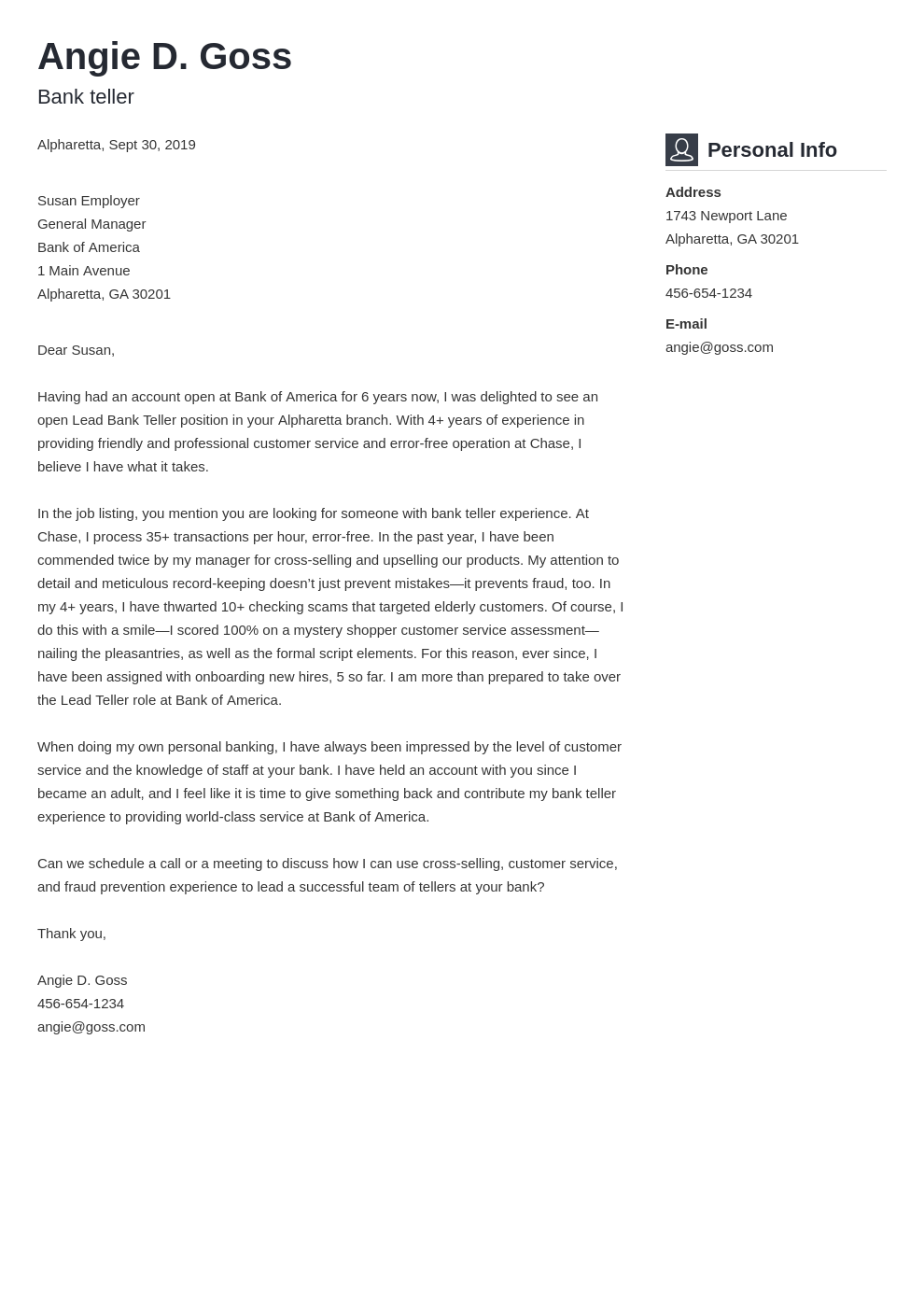 cover letter examples bank teller template vibes uk