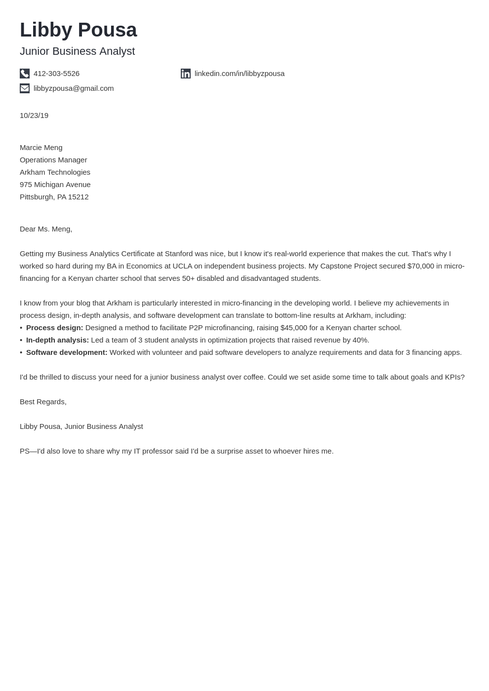 cover letter examples business analyst template iconic