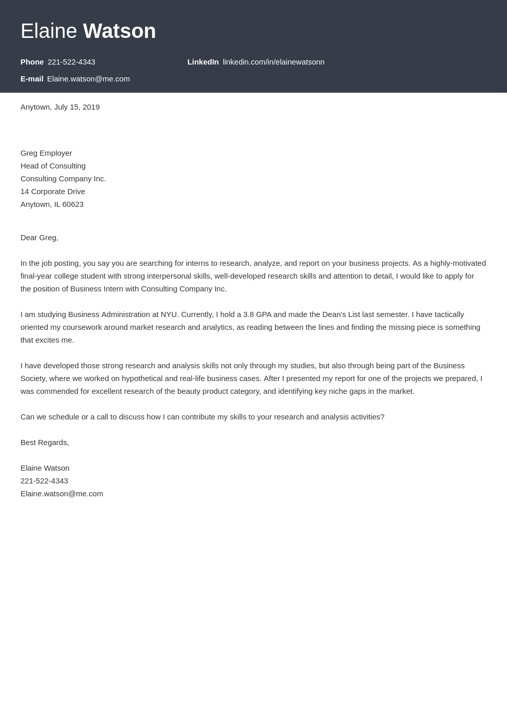 cover letter examples business template diamond