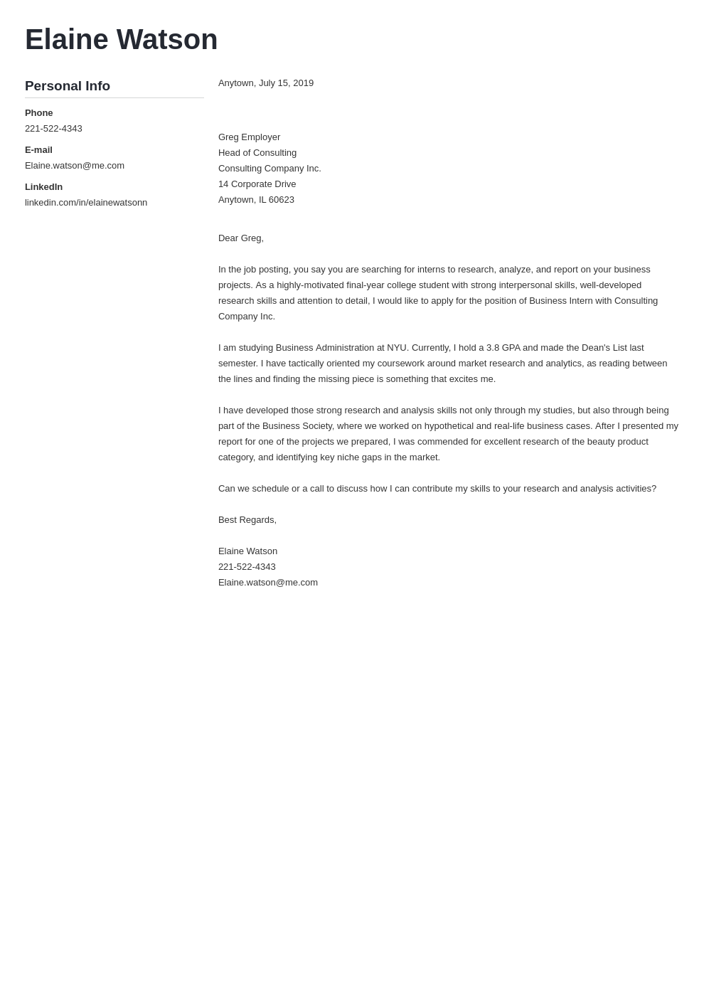 cover letter examples business template muse