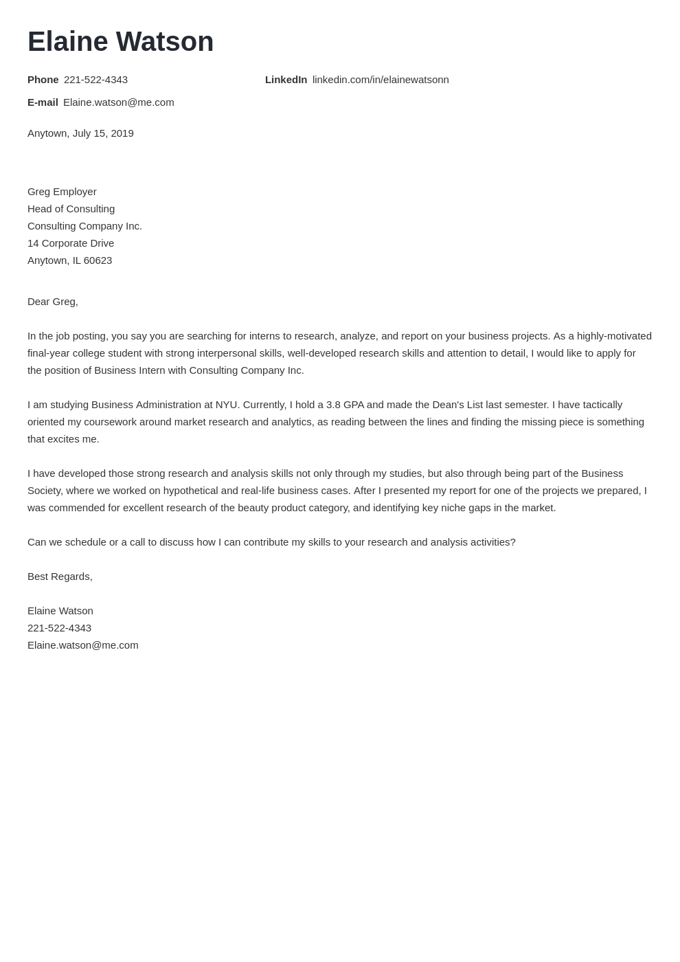  Business Cover Letter Examples Templates 2023 Ready 