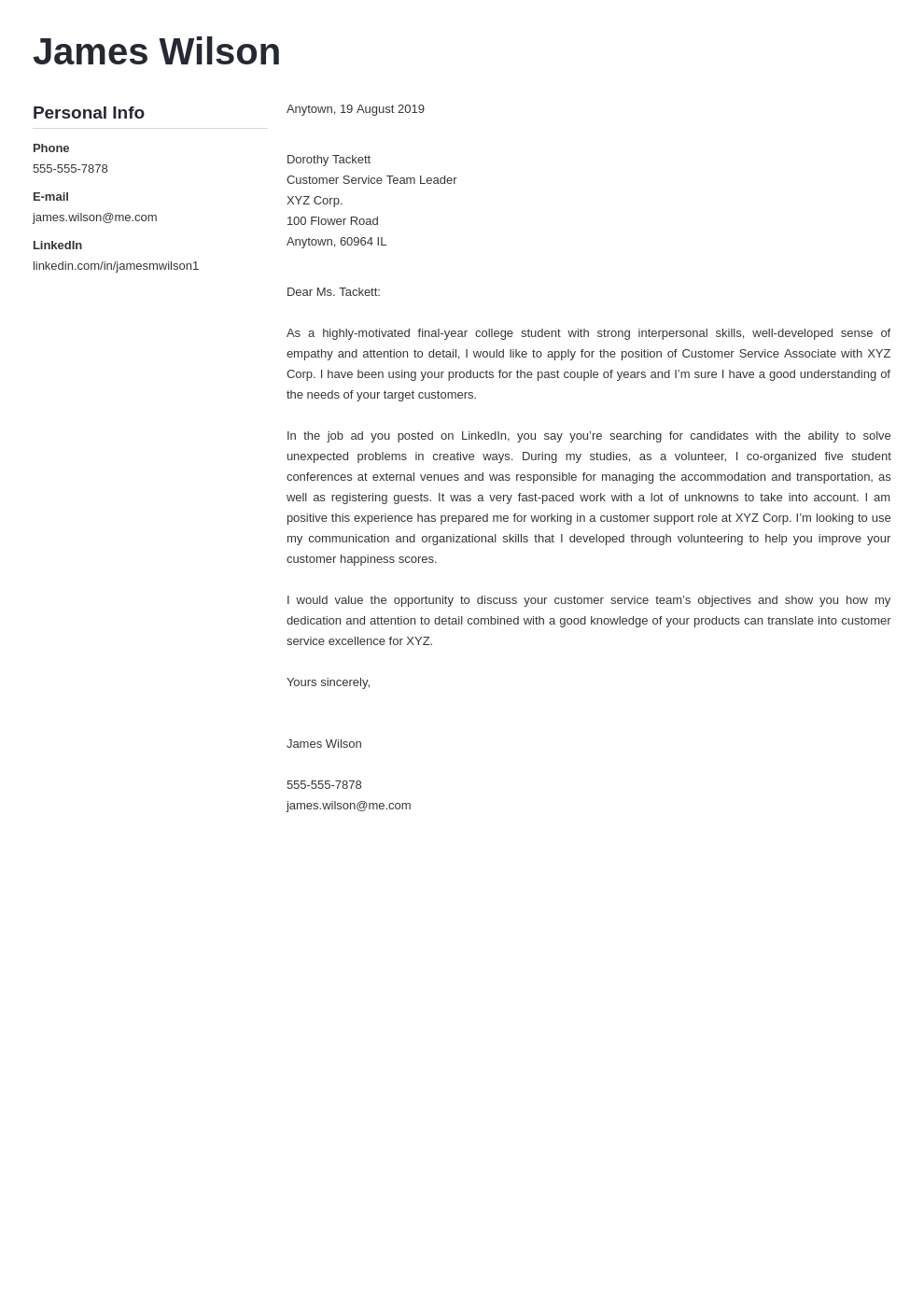 cover letter examples customer service template muse