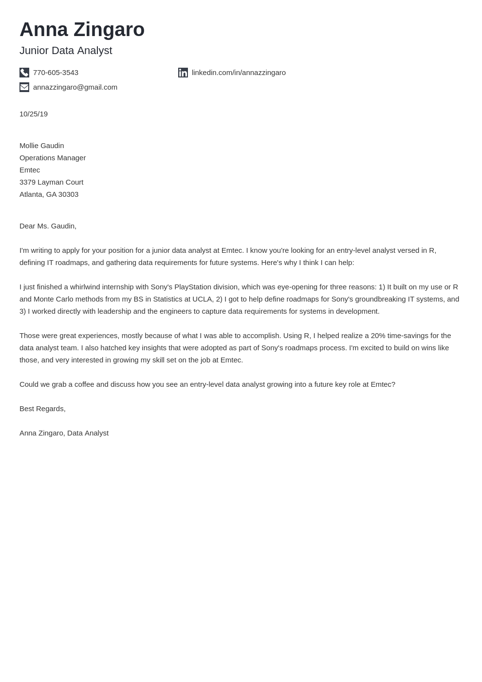 cover letter examples data analyst template iconic