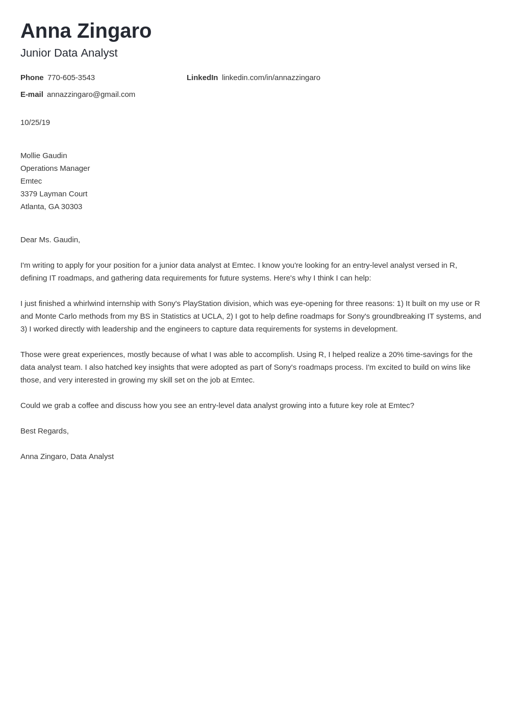 cover letter examples data analyst template minimo uk