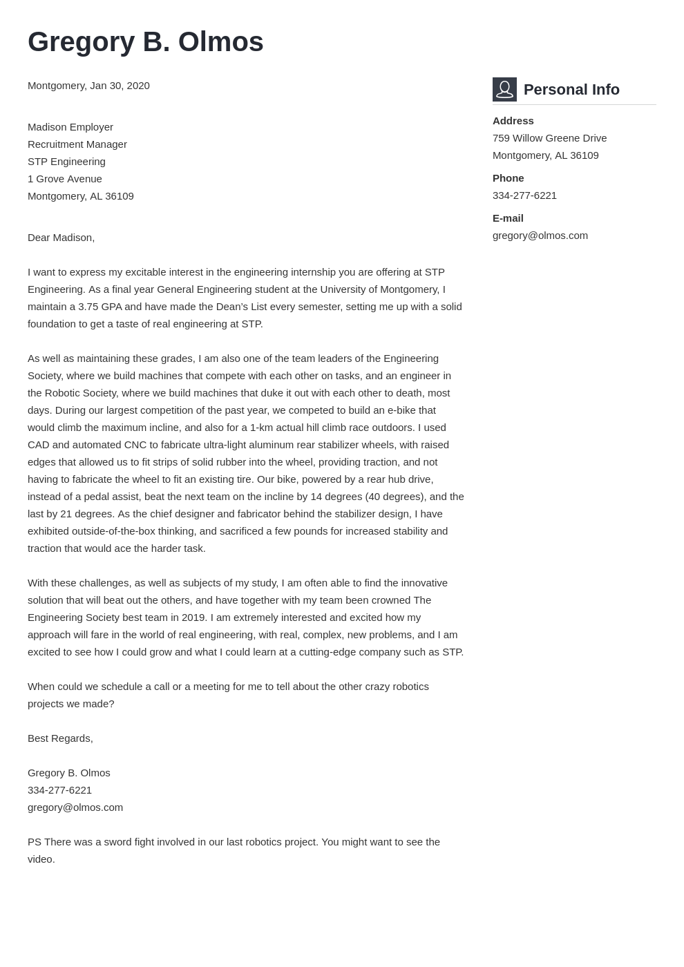 cover letter examples engineering internship template vibes uk