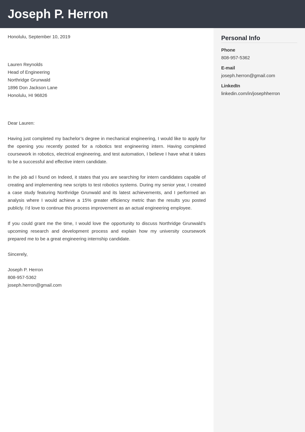cover letter examples engineering template cubic