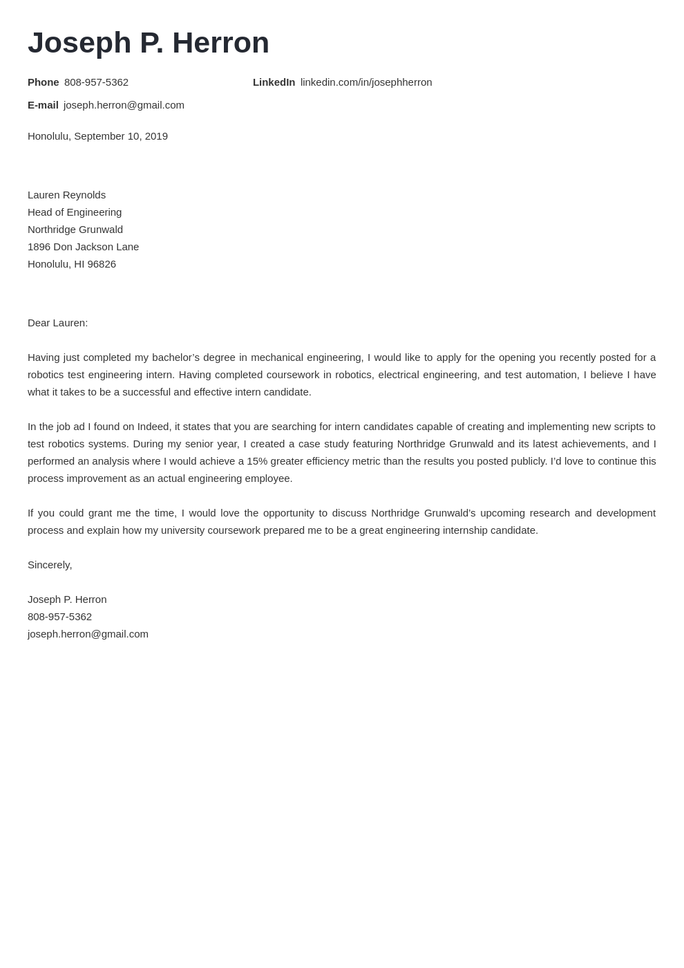 cover letter examples engineering template valera