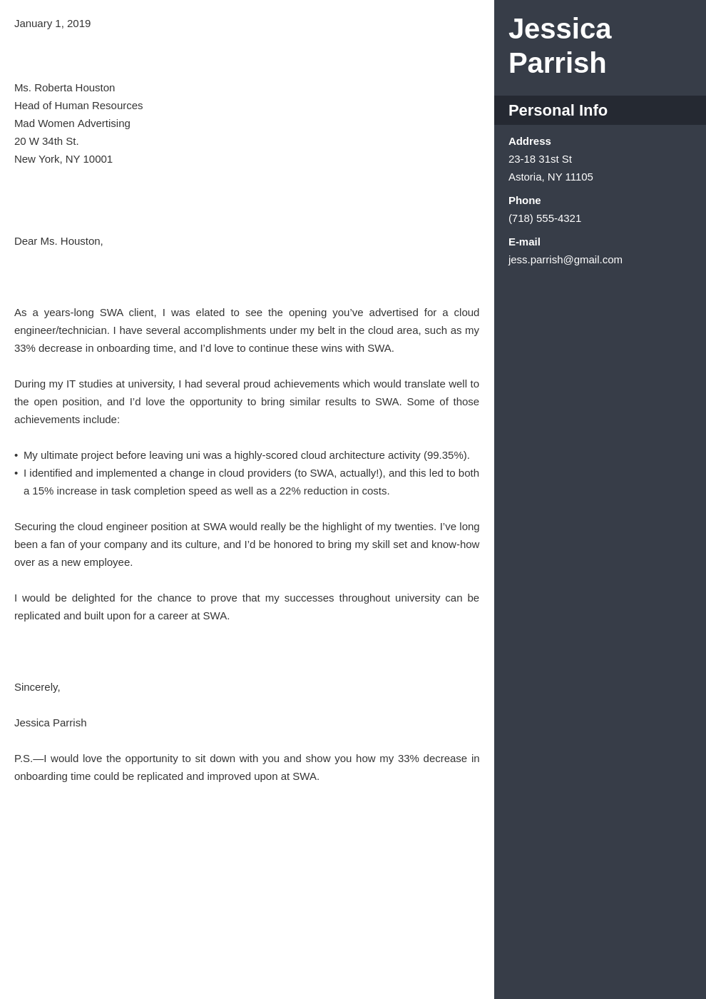 cover letter examples entry level template enfold
