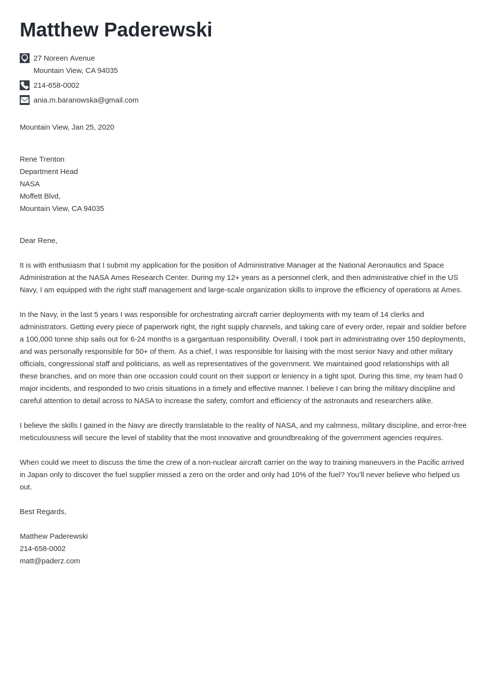 cover letter examples federal template iconic