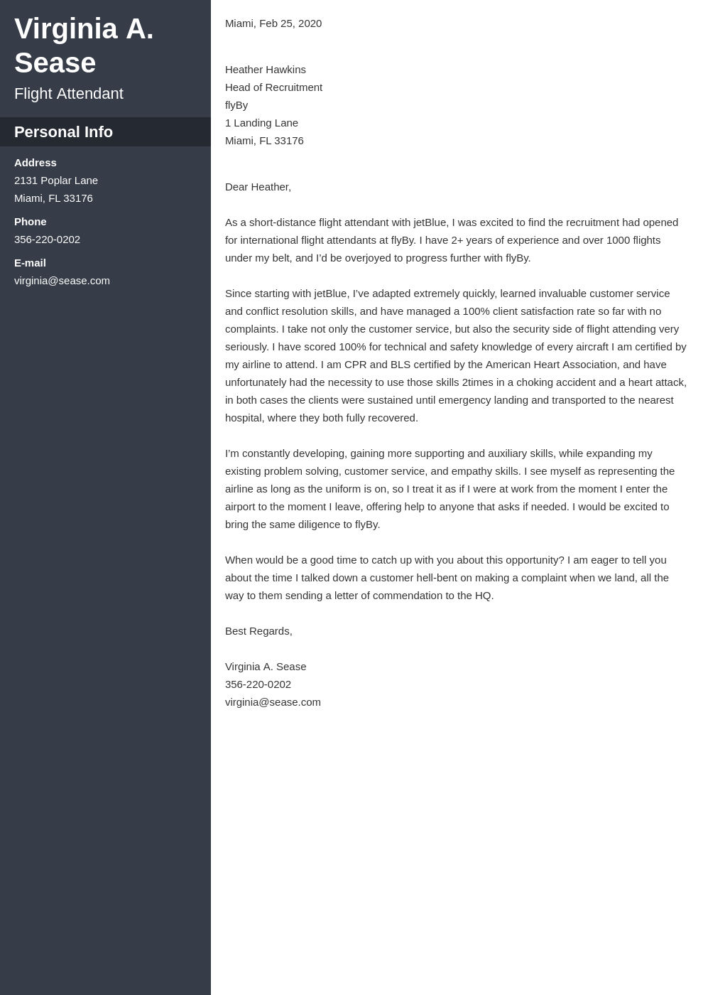 cover letter examples flight attendant template cascade