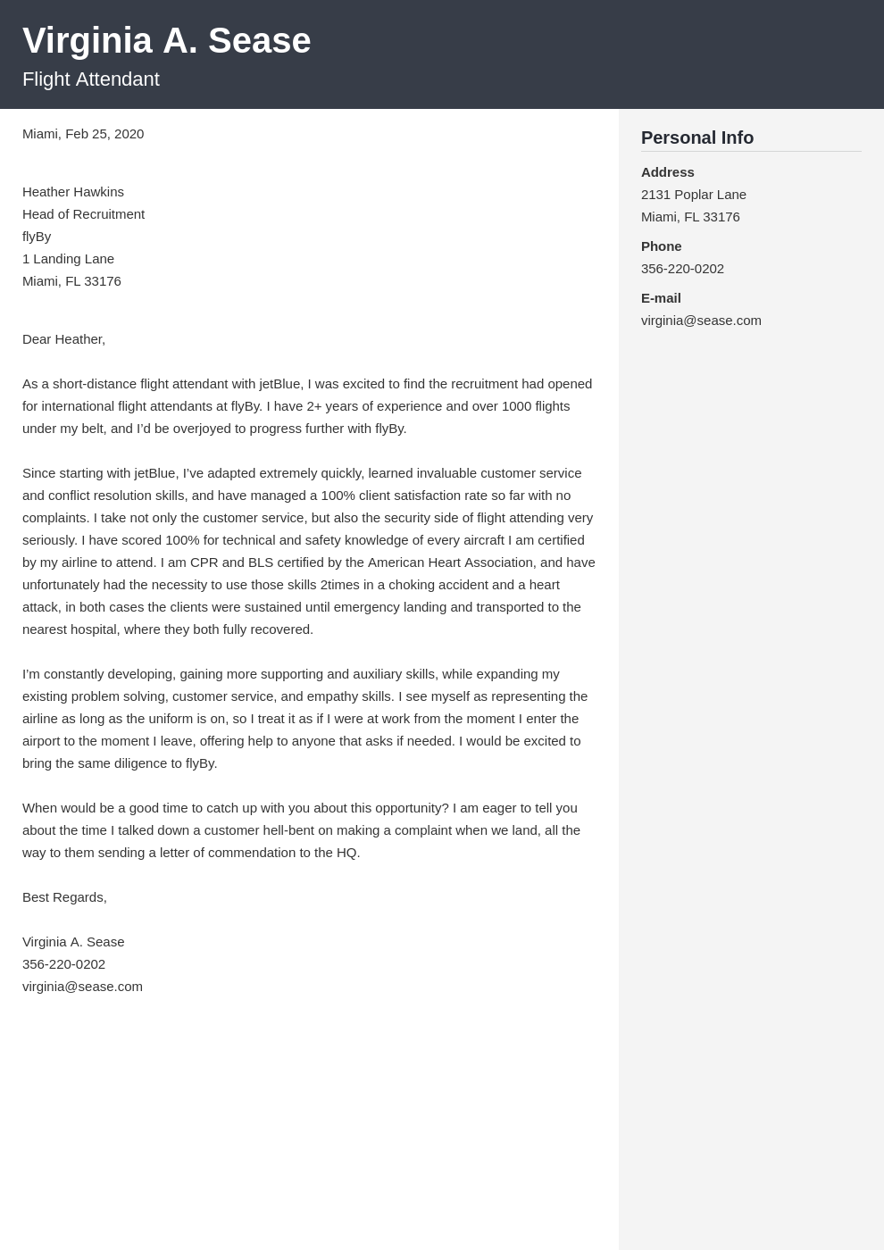 cover letter examples flight attendant template cubic