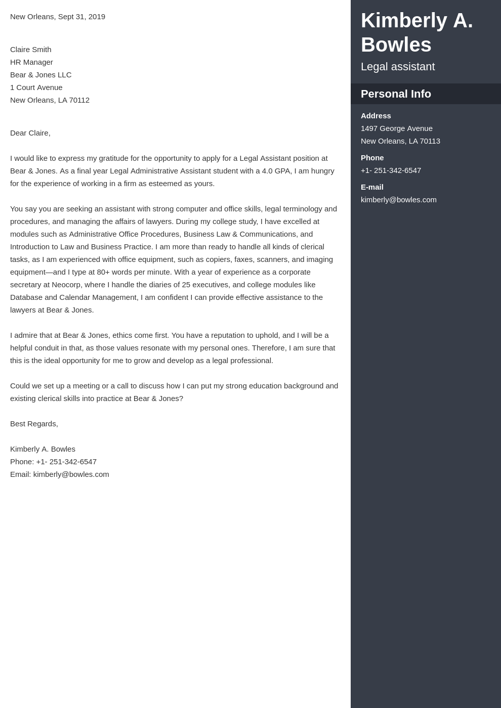 cover letter examples legal assistant template enfold