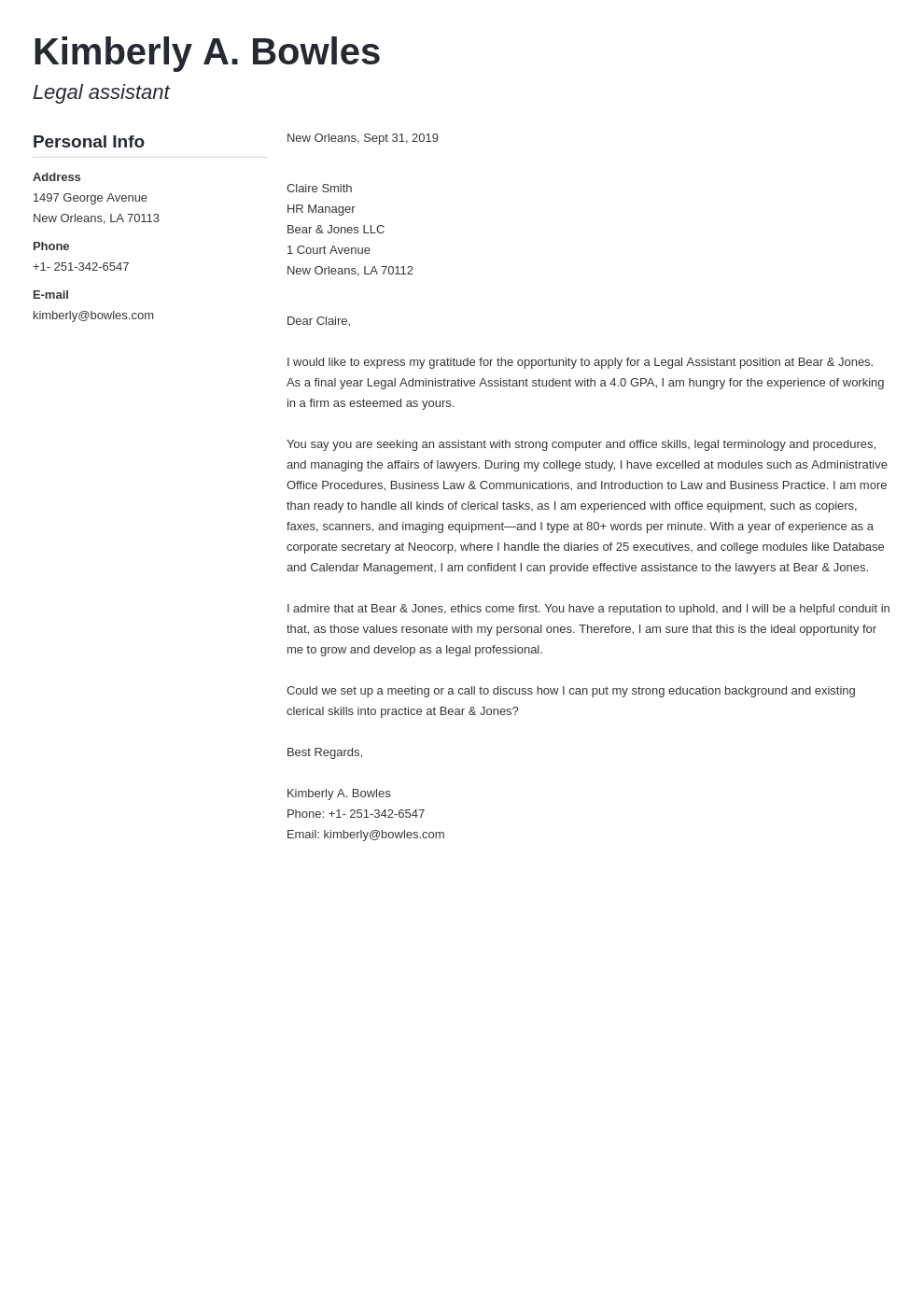 cover letter examples legal assistant template muse