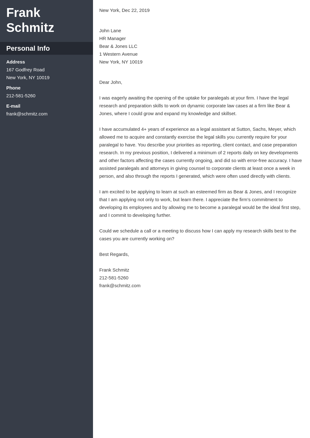 Legal Cover Letter—Samples & Tips [also for No Experience]