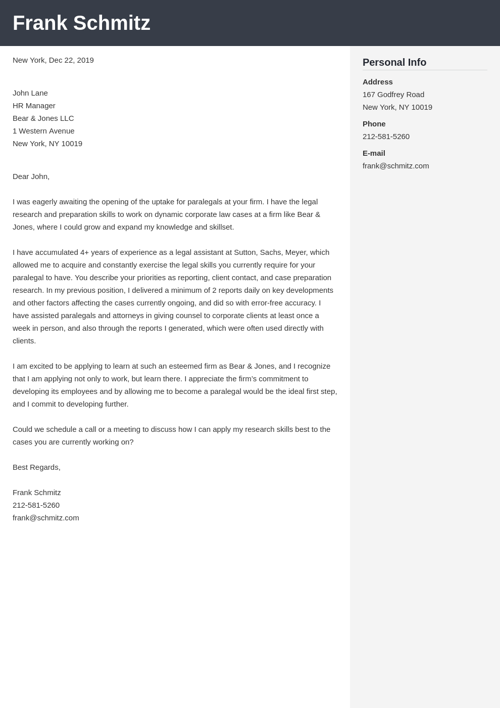 Legal Cover Letter—Samples & Tips [also for No Experience]