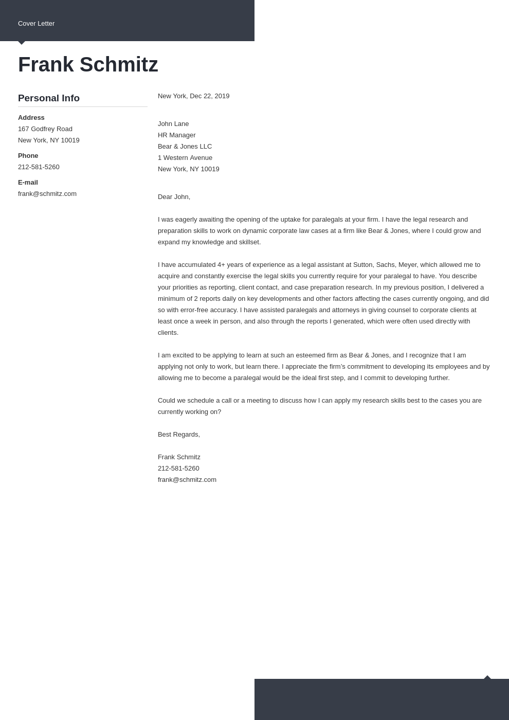 Legal Cover Letter Examples Ready To Use Template