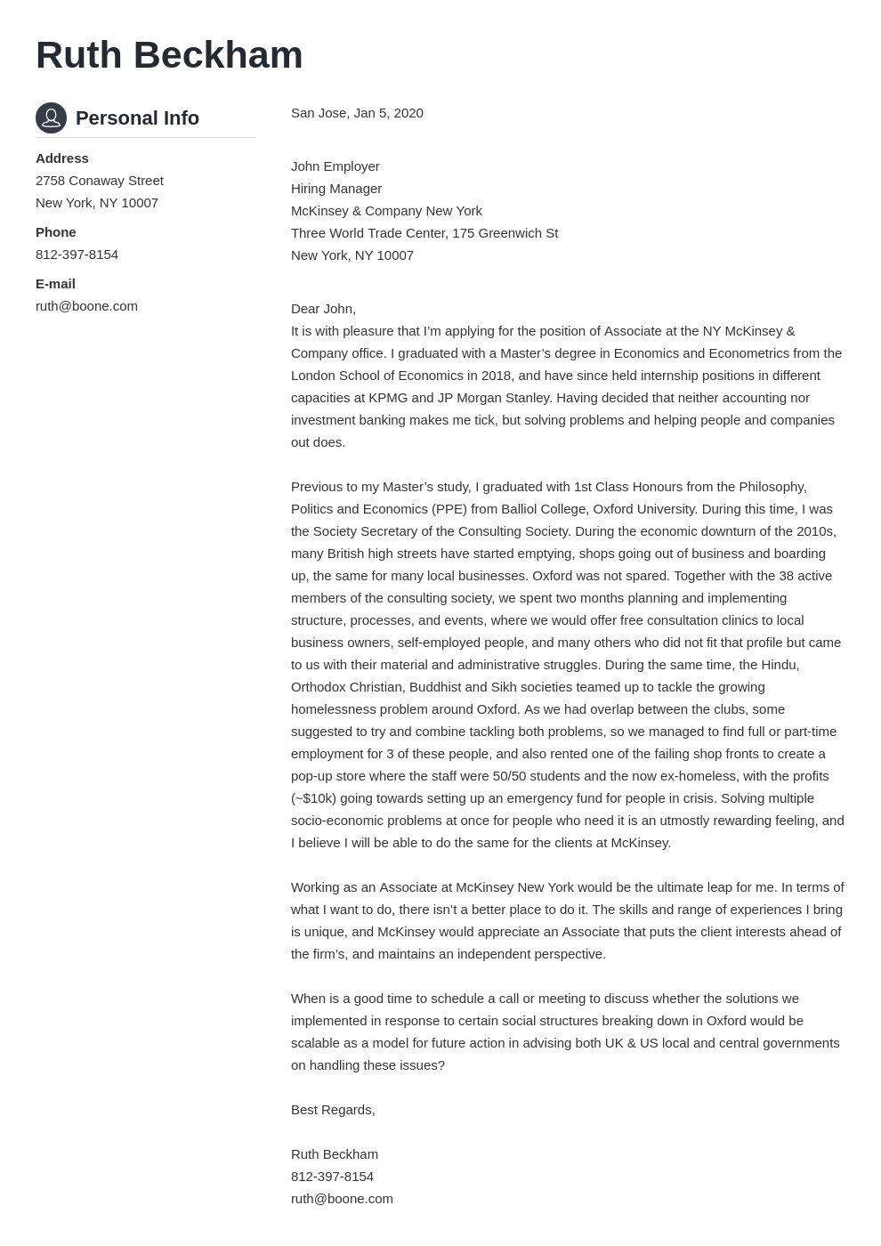 cover letter examples mckinsey template crisp