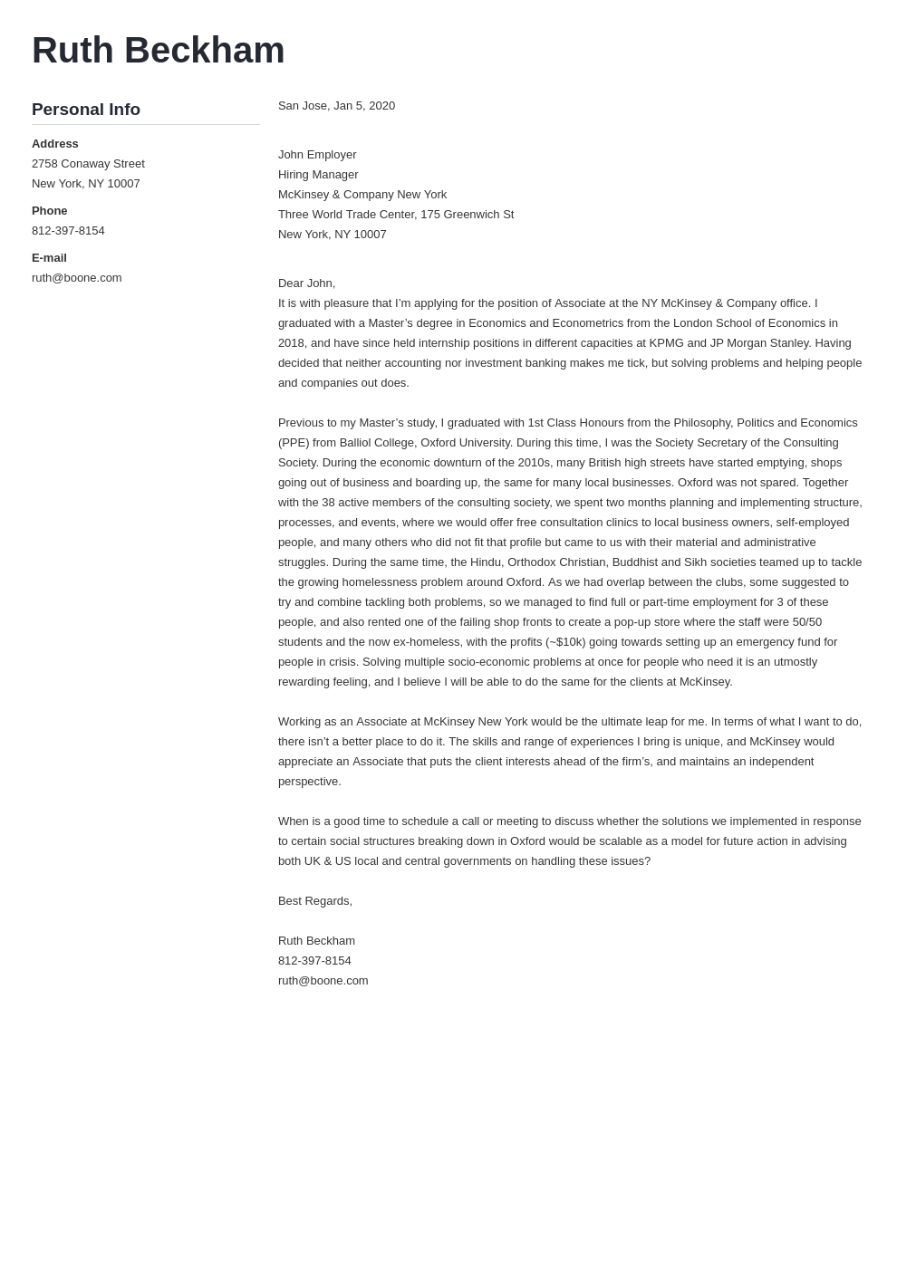 cover letter examples mckinsey template muse