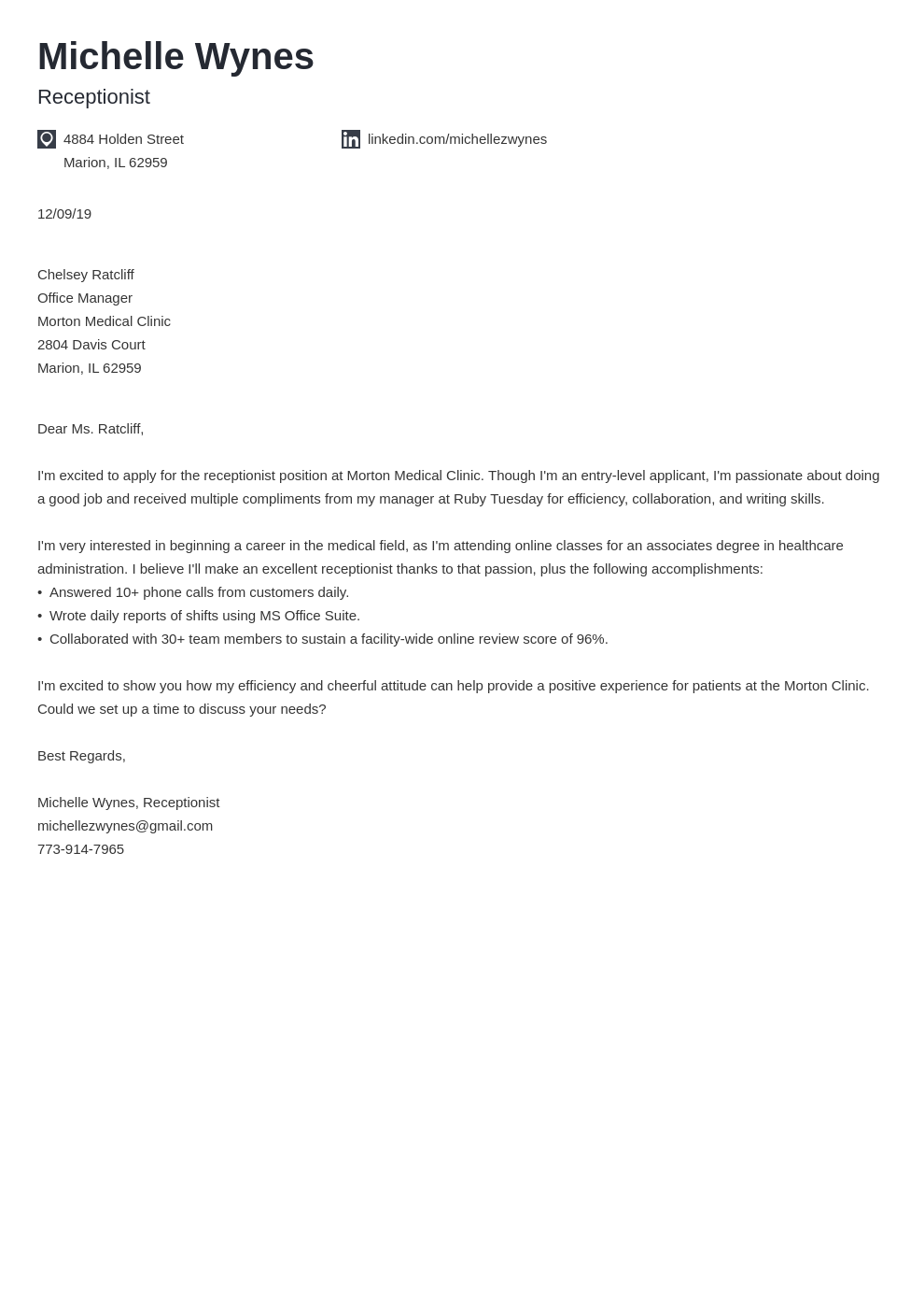 cover letter examples no experience template iconic