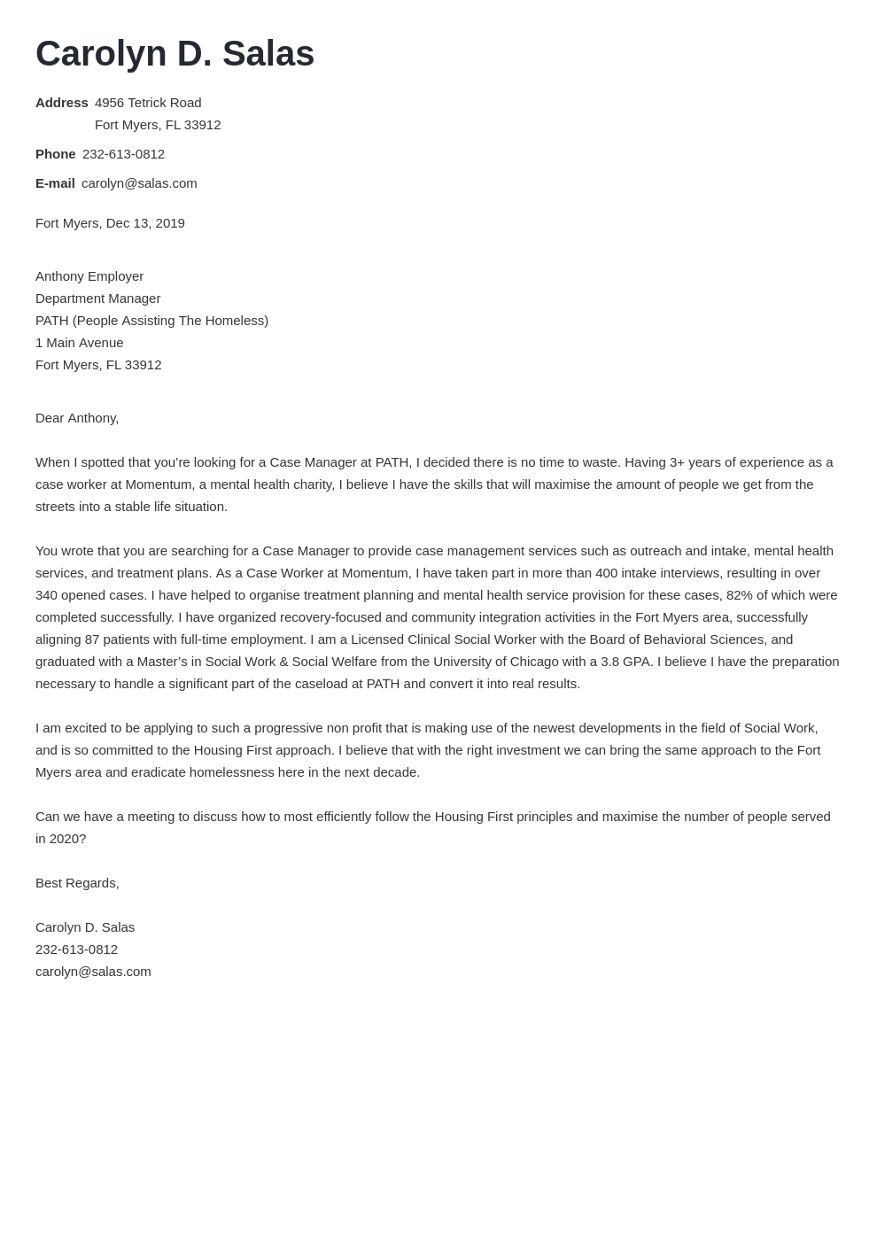 cover letter examples non profit template nanica