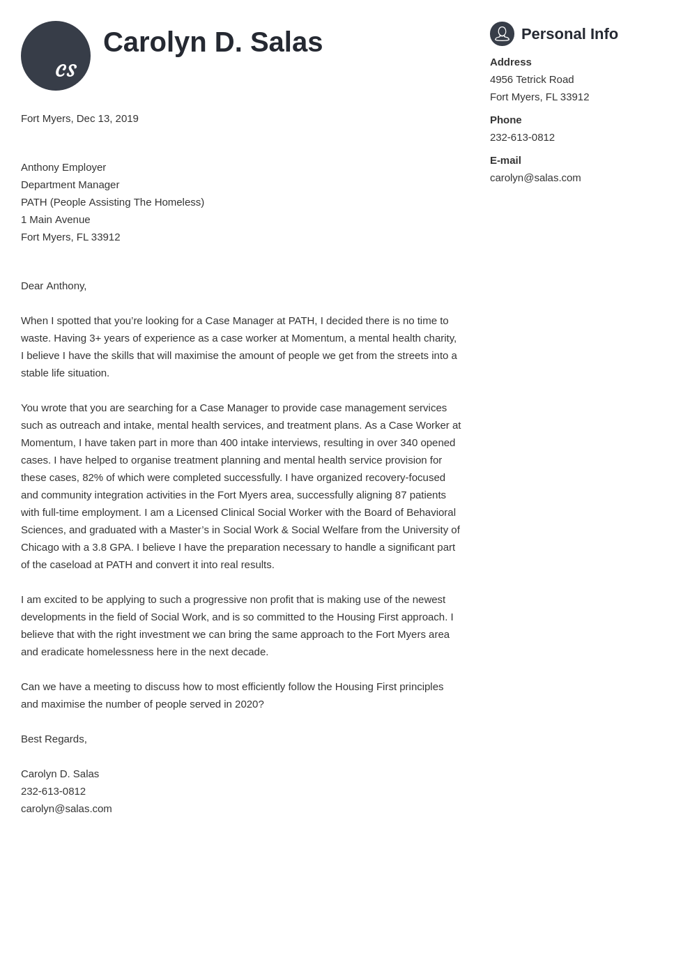 cover letter examples non profit template primo