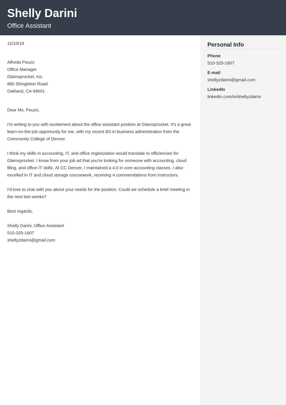 cover letter examples office assistant template cubic uk