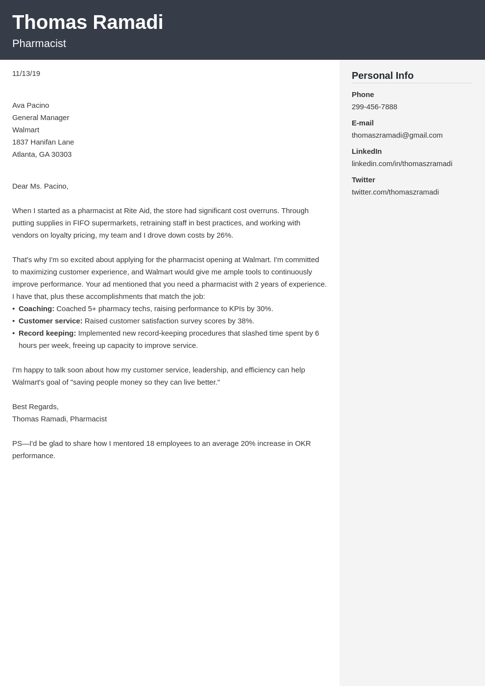 cover letter examples pharmacist template cubic