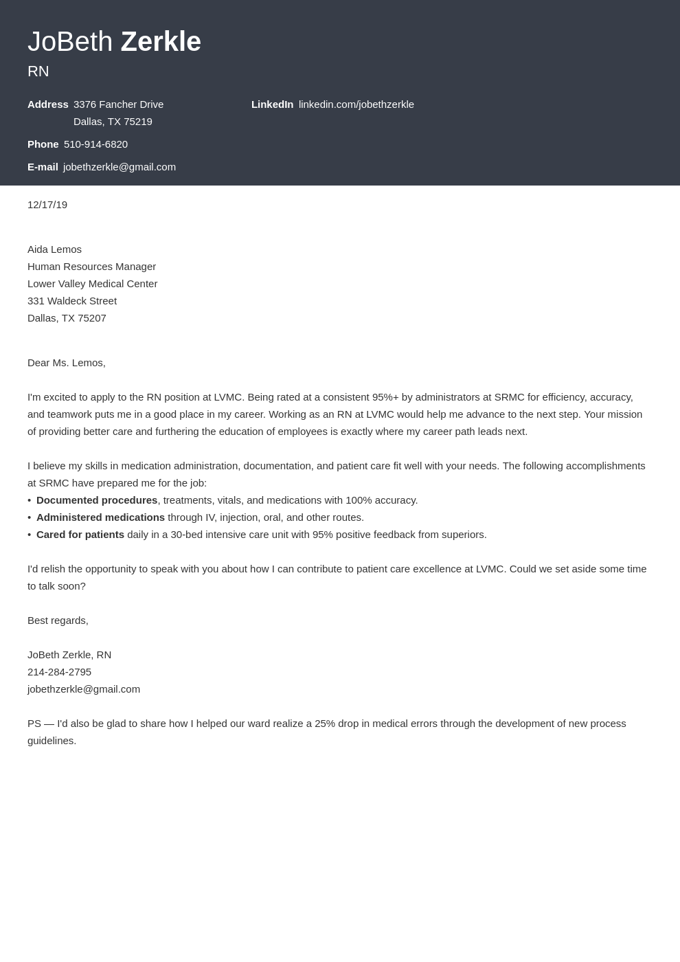 cover letter examples rn template diamond