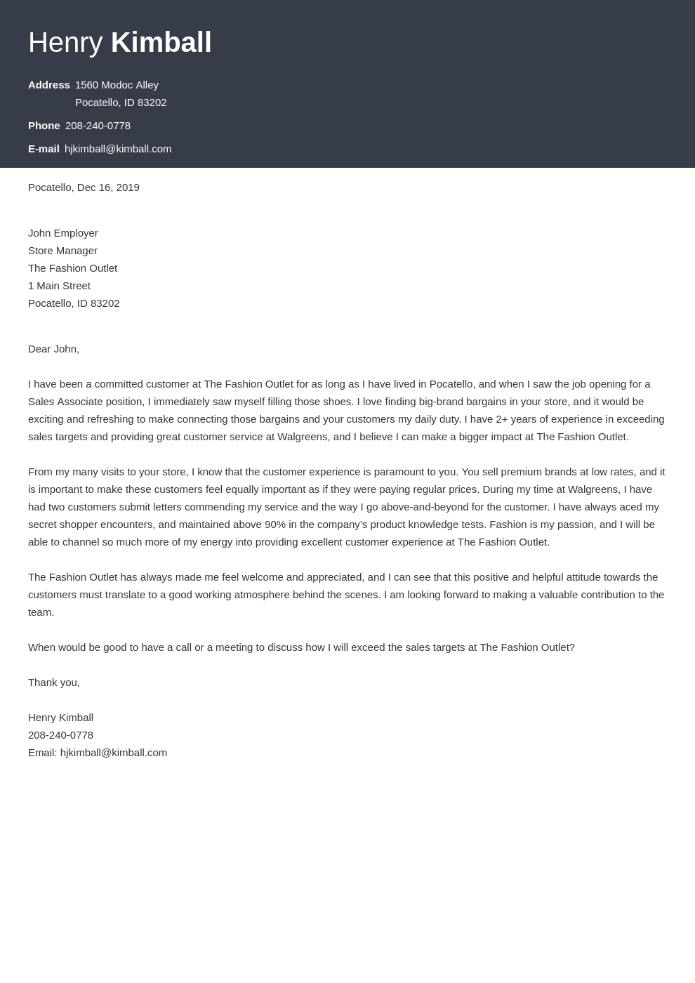 cover letter examples sales associate template diamond