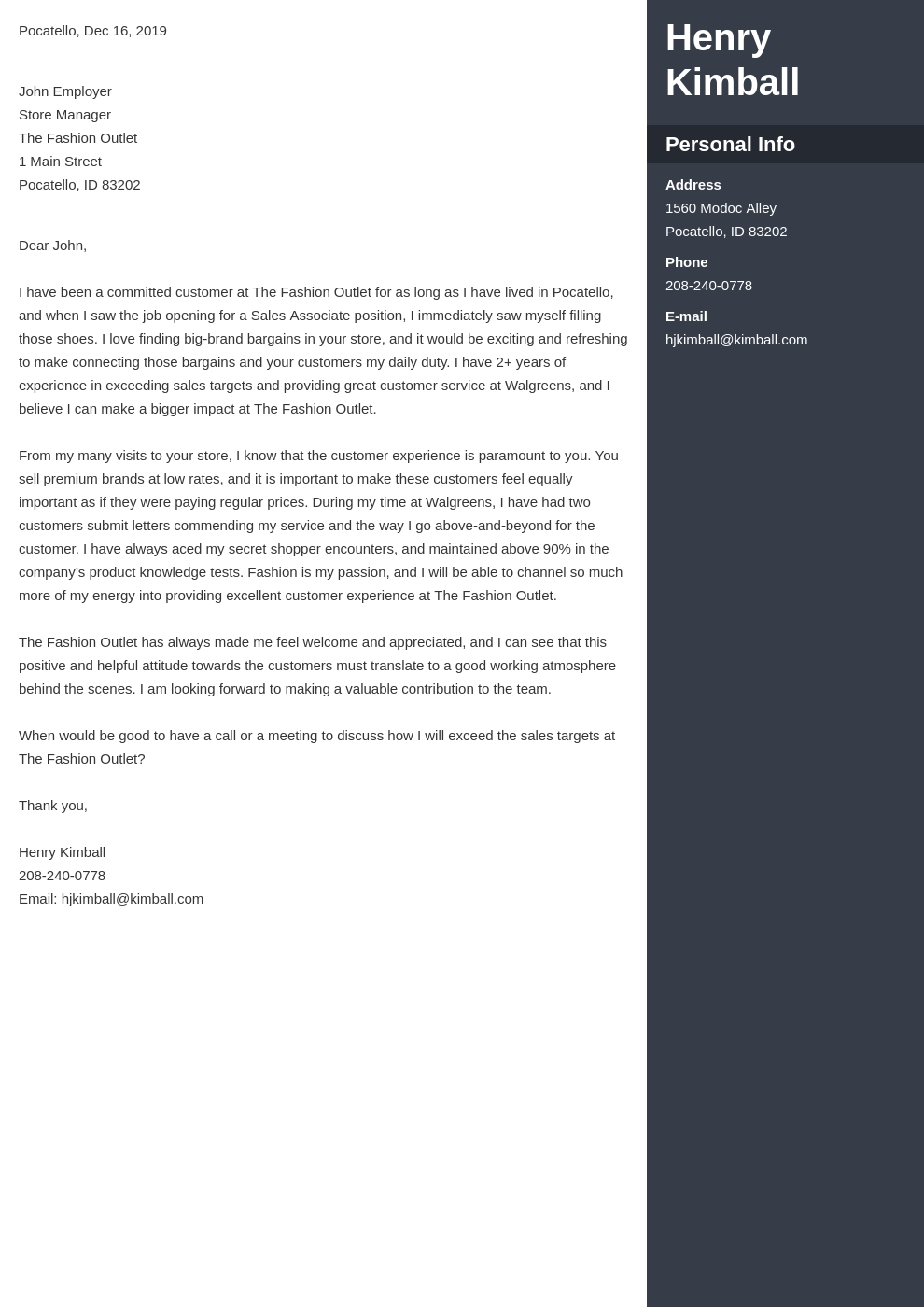 cover letter examples sales associate template enfold