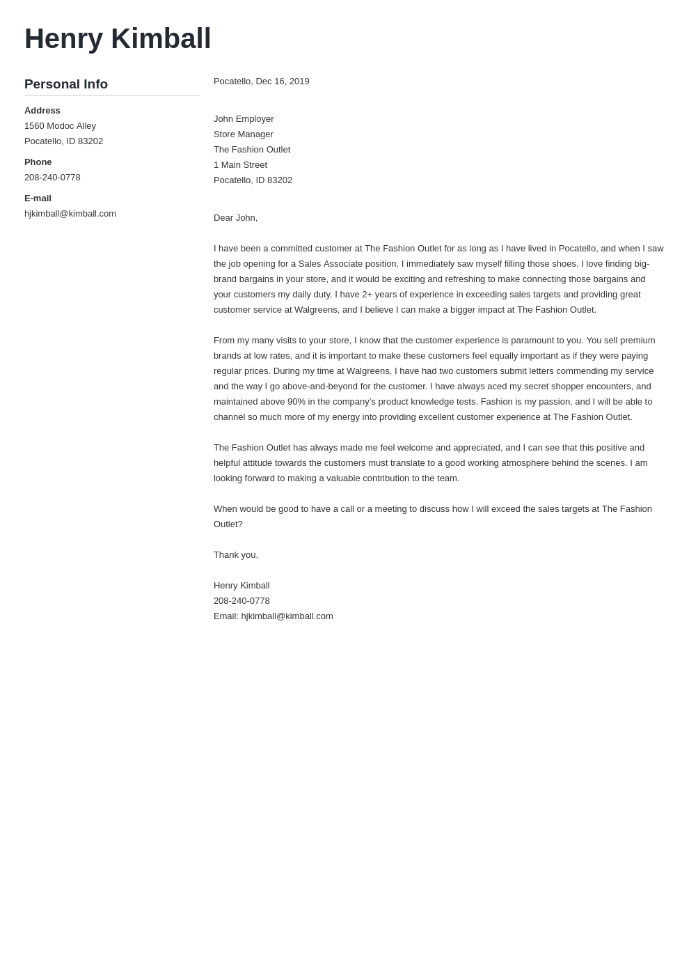cover letter examples sales associate template muse