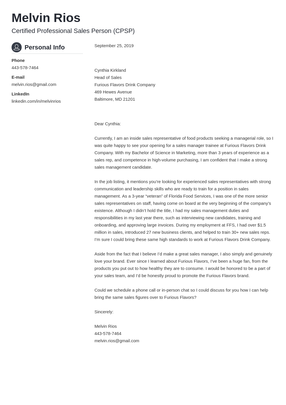 cover letter examples sales template crisp